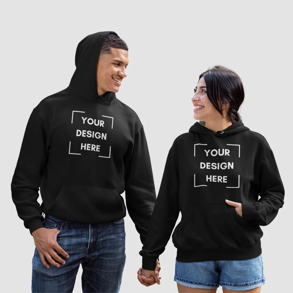 Customized couple hoodies