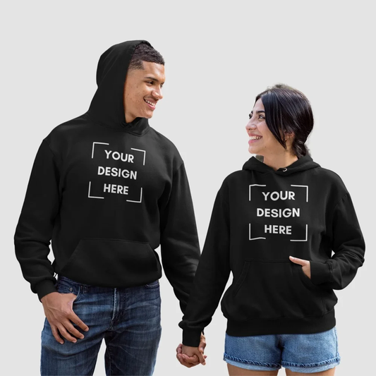 Customized couple hoodies
